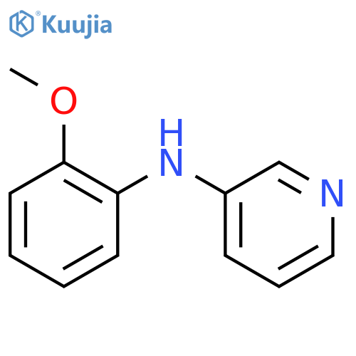 N-(2-Methoxyphenyl)pyridin-3-amine structure