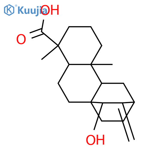 15-Hydroxy-16-atisen-19-oic acid; (ent-15α)-form structure