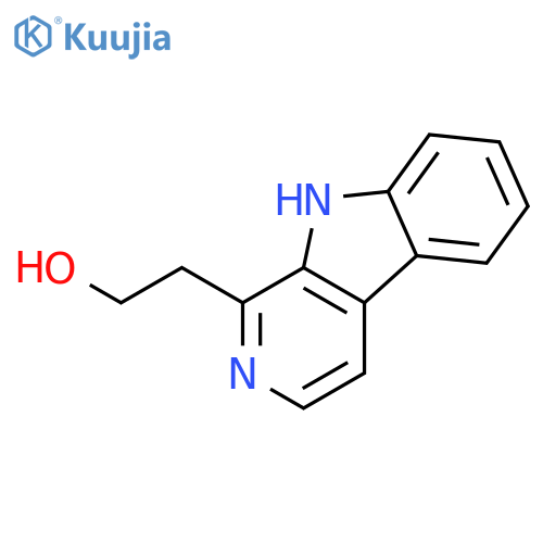 9H-Pyrido[3,4-b]indole-1-ethanol structure