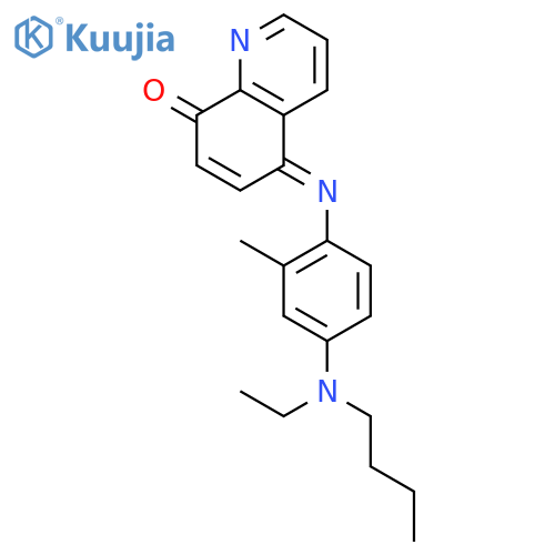 8(5H)-Quinolinone, 5-[[4-(butylethylamino)-2-methylphenyl]imino]- structure