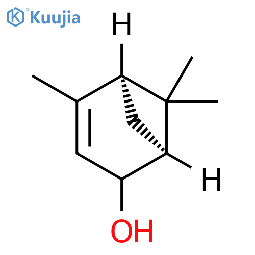 Bicyclo[3.1.1]hept-3-en-2-ol, 4,6,6-trimethyl-, (1S,5S)- structure