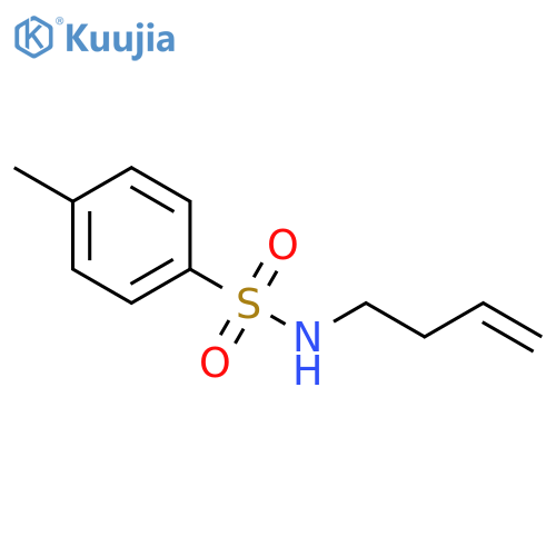 Benzenesulfonamide,N-3-buten-1-yl-4-methyl- structure