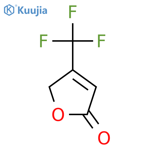 4-(trifluoromethyl)-2,5-dihydrofuran-2-one structure
