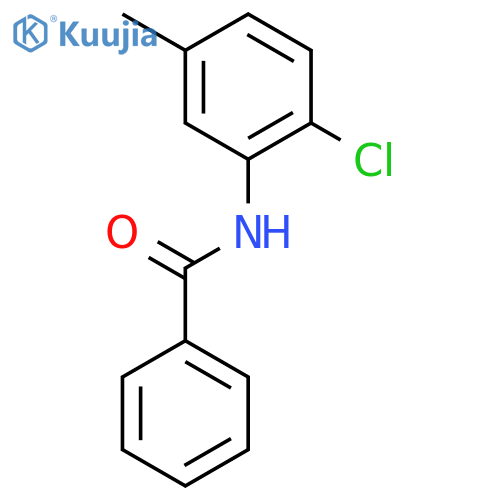 2'-Chloro-5'-methylbenzanilide structure