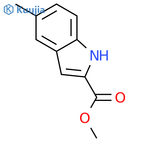 5-methyl-1H-Indole-2-carboxylic acid methyl ester structure
