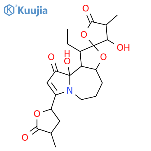 Stemoninine; 1-Oxo, 12,13α-dihydro, 9a,12α-dihydroxy, 2,3-didehydro structure