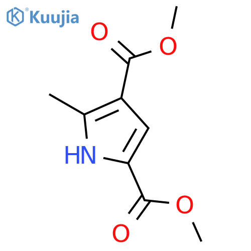 5-methyl-1H-Pyrrole-2,4-dicarboxylic acid 2,4-dimethyl ester structure