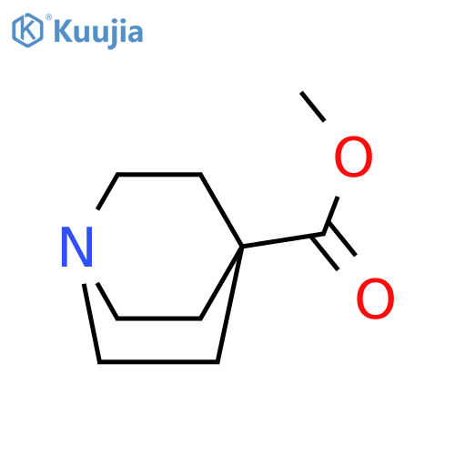 Quinuclidine-4-carboxylic acid methyl ester; hydrochloride structure