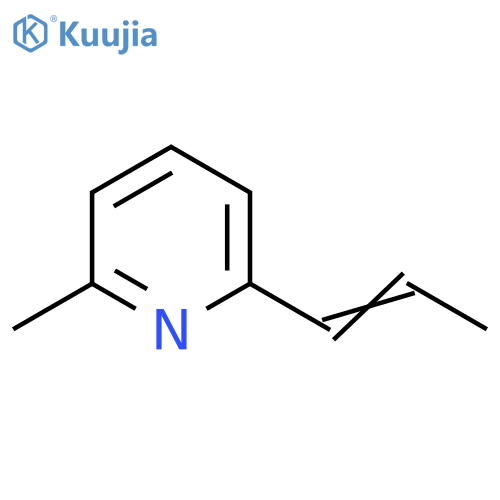 2-methyl-6-(1-propen-1-yl)-Pyridine structure