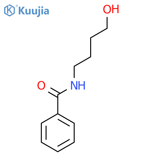 N-(4-hydroxybutyl)benzamide structure