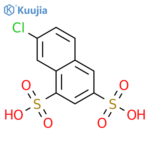 7-Chloro-1,3-naphthalenedisulfonic Acid structure
