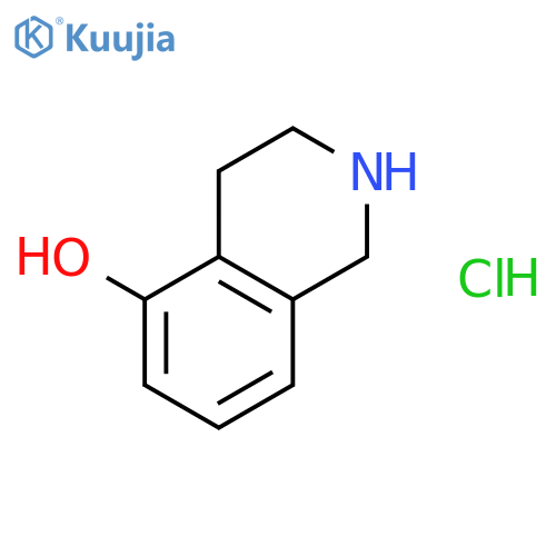 1,2,3,4-Tetrahydroisoquinolin-5-ol hydrochloride structure