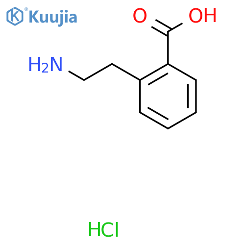2-(2-Aminoethyl)benzoic acid hydrochloride structure