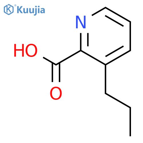 3-Propylpyridine-2-carboxylic acid structure