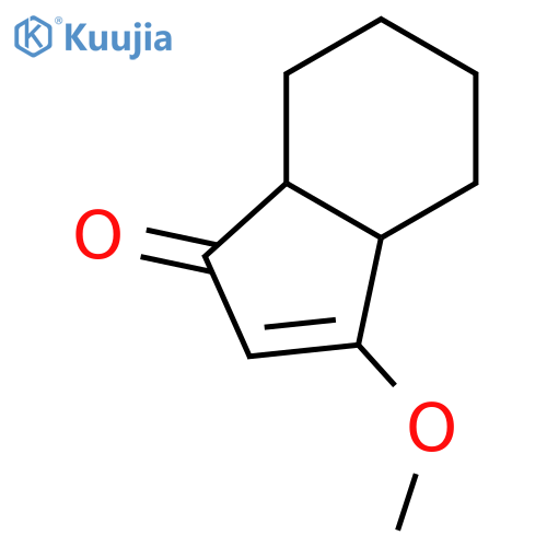 1H-Inden-1-one,3a,4,5,6,7,7a-hexahydro-3-methoxy- structure