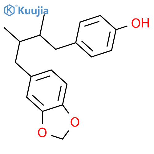 8,8'-Lignan-3,4,4'-triol; (8R*,8'R*)-form, 3,4-Methylene ether structure