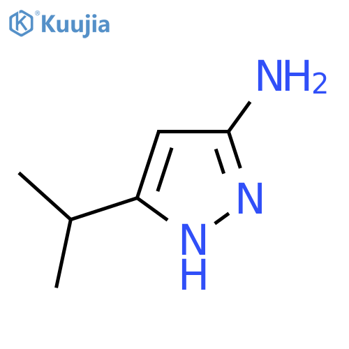 5-isopropyl-1H-pyrazol-3-amine structure