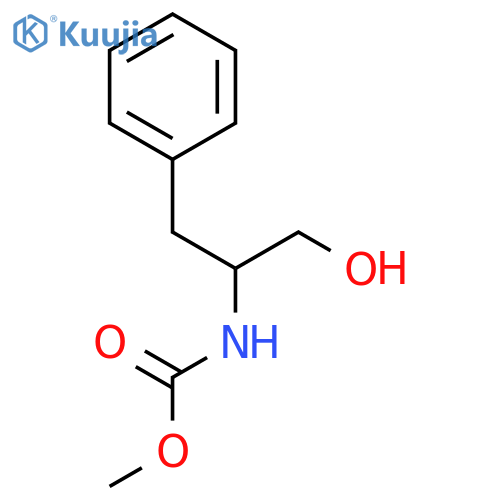 (S)-Methyl (1-hydroxy-3-phenylpropan-2-yl)carbamate structure
