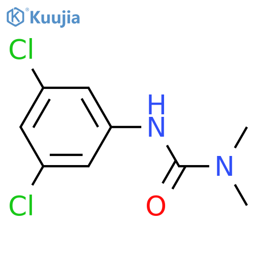 3-(3,5-dichlorophenyl)-1,1-dimethylurea structure