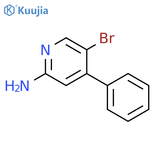 5-Bromo-4-phenylpyridin-2-amine structure