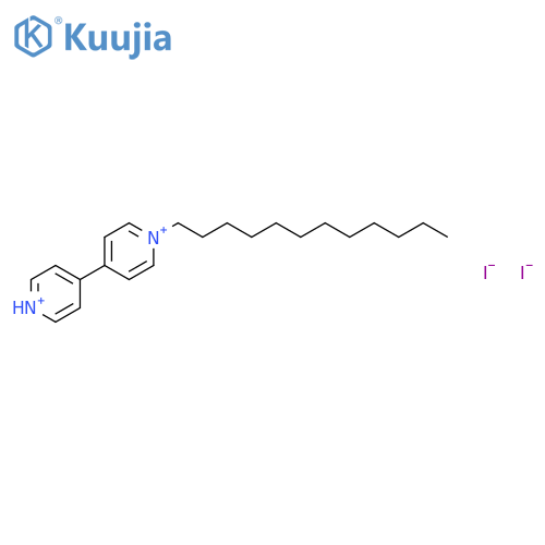 4,4'-BIPYRIDINIUM, 1-DODECYL-, IODIDE structure