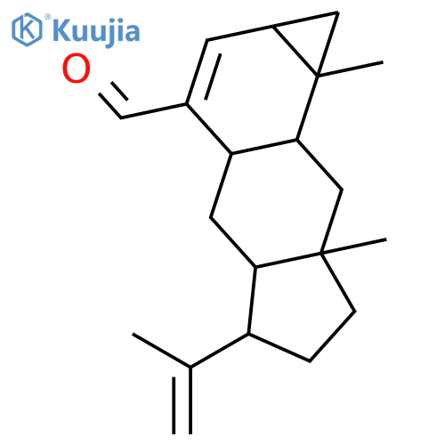 (1aS,3aS,4aS,5R,7aR,8aS,8bS)-7a,8b-dimethyl-5-(prop-1-en-2-yl)-1,1a,3a,4,4a,5,6,7,7a,8,8a,8b-dodecahydrocyclopenta[g]cyclopropa[a]naphthalene-3-carbaldehyde structure