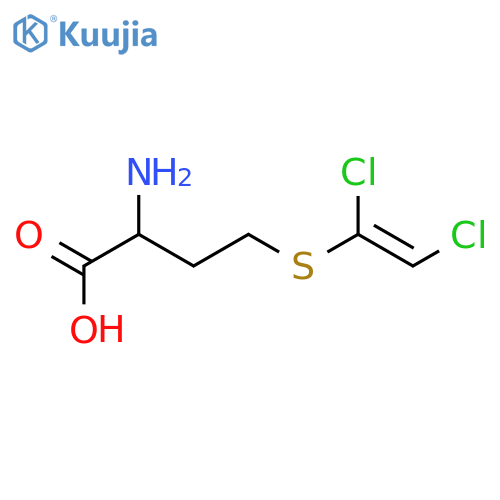 L-Homocysteine,S-(1,2-dichloroethenyl)-, (E)- (9CI) structure