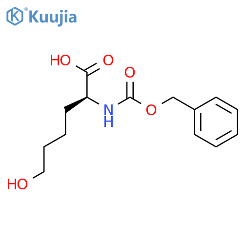 6-Hydroxy-N-(phenylmethoxy)carbonyl-L-norleucine structure