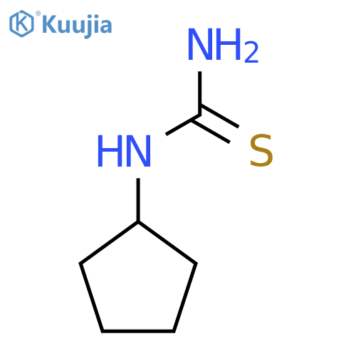 N-Cyclopentylthiourea structure