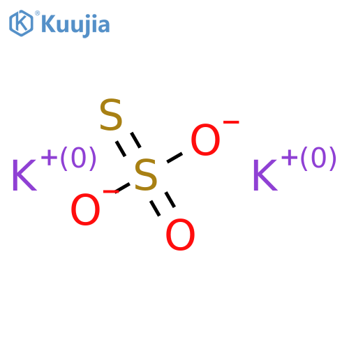 potassium thiosulfate structure