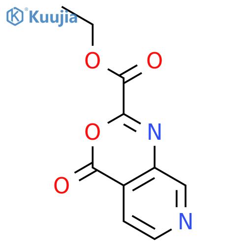Ethyl 4-oxo-4H-pyrido[3,4-d][1,3]oxazine-2-carboxylate structure