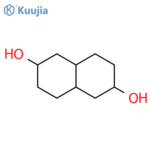 2,6-Decahydronaphthalenediol structure