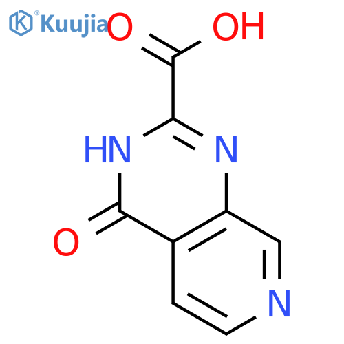 3,4-Dihydro-4-oxo-pyrido3,4-dpyrimidine-2-carboxylic Acid structure