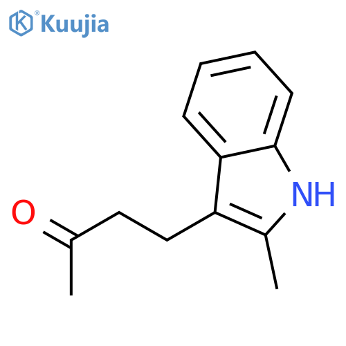 4-(2-methyl-1H-indol-3-yl)-2-Butanone structure