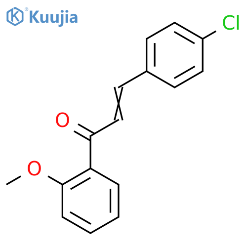 3-(4-Chlorophenyl)-1-(2-methoxyphenyl)prop-2-en-1-one structure