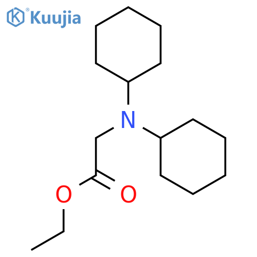Dicyclohexylamino-acetic acid structure