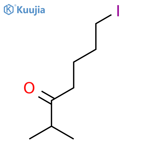 3-Heptanone, 7-iodo-2-methyl- structure