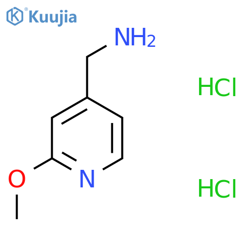 (2-Methoxypyridin-4-yl)methanamine dihydrochloride structure