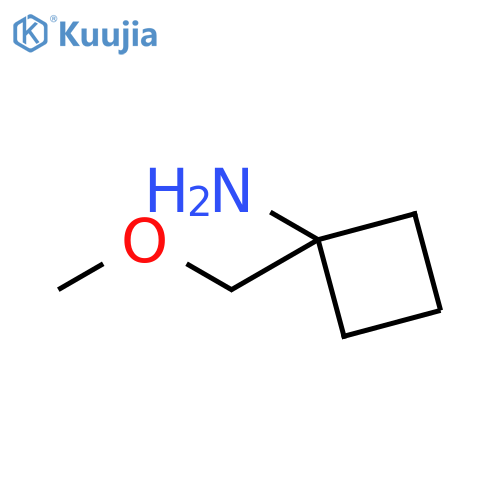 1-(methoxymethyl)cyclopropan-1-amine structure