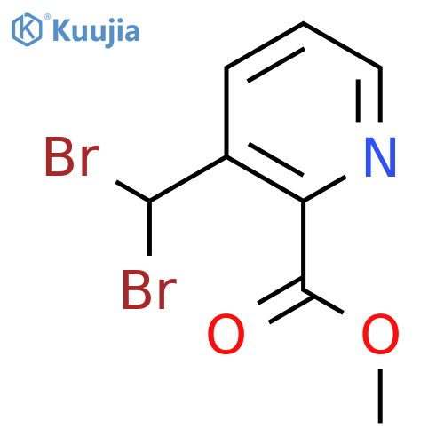 Methyl 3-(dibromomethyl)picolinate structure