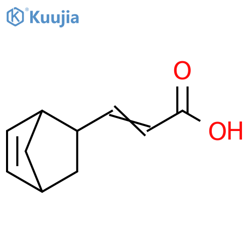 2-Propenoic acid, 3-bicyclo[2.2.1]hept-5-en-2-yl-, endo- structure