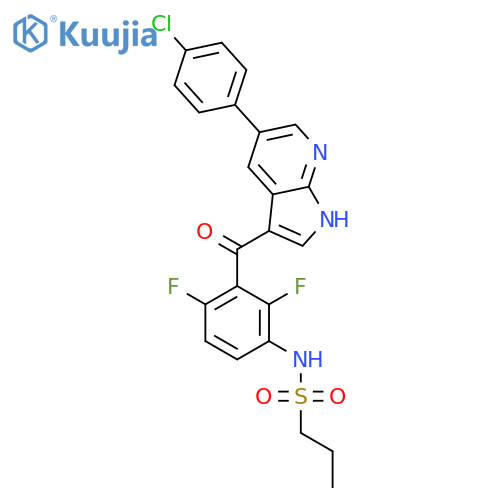Vemurafenib structure