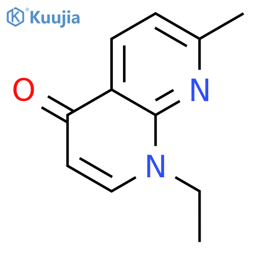 1,8-Naphthyridin-4(1H)-one,1-ethyl-7-methyl- structure