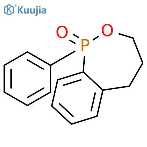 2,1-Benzoxaphosphepin, 1,3,4,5-tetrahydro-1-phenyl-, 1-oxide structure
