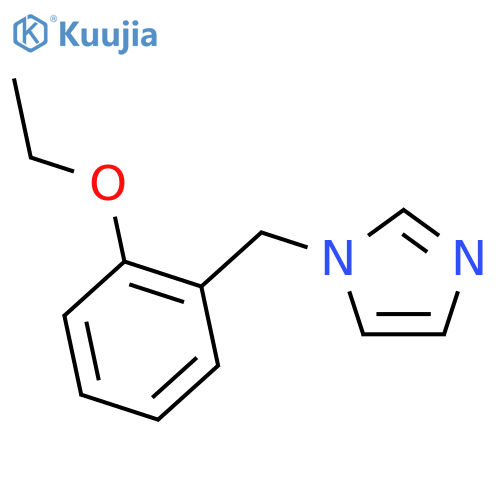 1H-Imidazole,1-[(2-ethoxyphenyl)methyl]- structure