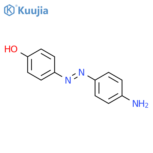 Phenol,4-[2-(4-aminophenyl)diazenyl]- structure