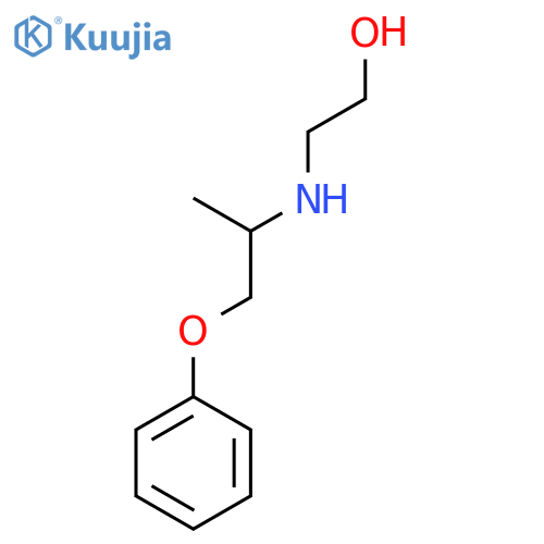2-(1-Methyl-2-phenoxyethyl)aminoethanol structure
