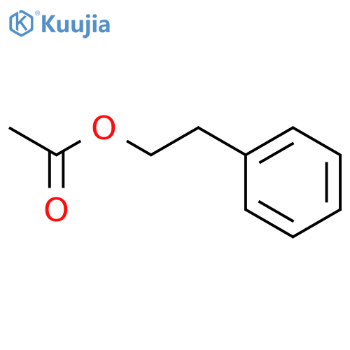 Phenethyl acetate structure