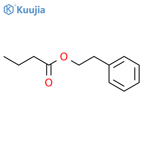 Phenethyl butyrate structure