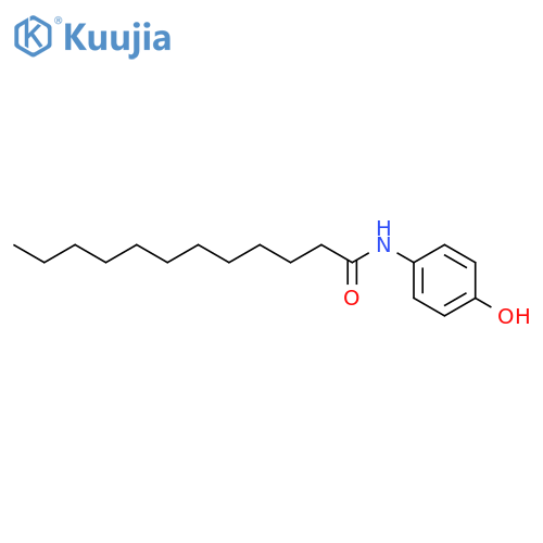 Dodecanamide,N-(4-hydroxyphenyl)- structure